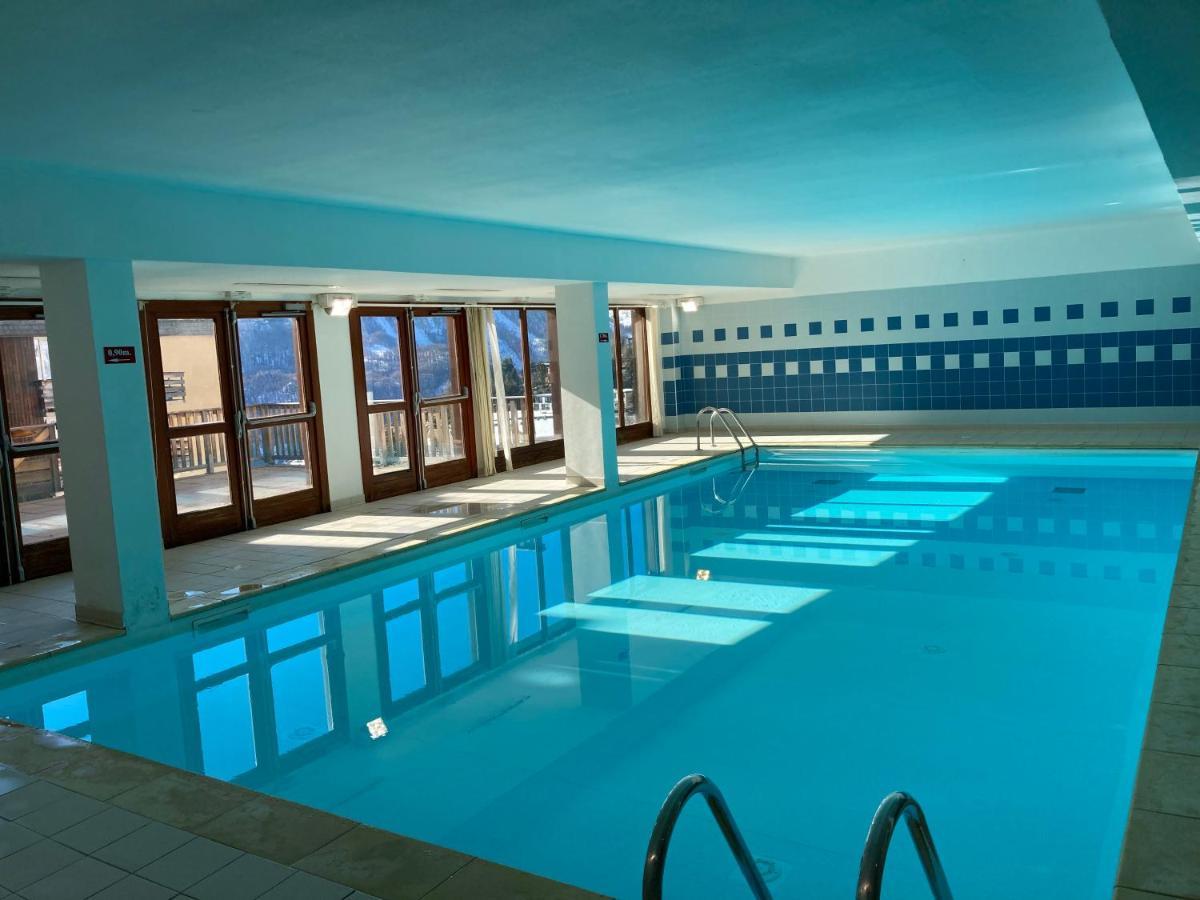 Appartement 6 Places Aux Pieds Des Pistes Avec Piscine, Wifi Et Parking Prive, Salle De Bain Refaite A Neuf Orcieres Bagian luar foto